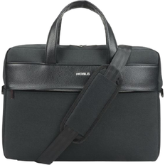 Argento Borse per Computer Mobilis Pure Toploading Briefcase 14-15.6" - Black/Silver