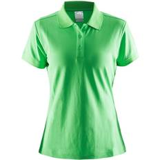 Craft Pique Classic Polo Shirt Women - Craft Green