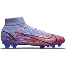 Nike Mercurial Sneakers Nike Mercurial Superfly 8 Pro KM FG - Light Thistle/Indigo Burst/Bright Crimson/Metallic Silver