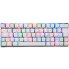 Bluetooth - Kyllä Näppäimistöt ale Fourze GK60 Bluetooth Mechaaninen QWERTY RGB LED