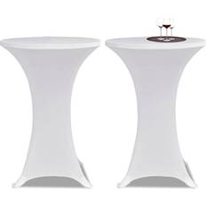 vidaXL 241203 2-pack Dug Hvid, Sort
