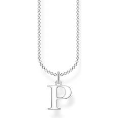 Thomas Sabo Halsband Thomas Sabo Charm Club Letter P - Silver