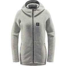 Haglöfs Dame Gensere Haglöfs Pile Hood Women - Grey Melange