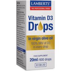 Vitamin d3 droppar Lamberts Vitamin D3 Drops 20ml