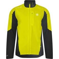 Dare 2b Mediant Waterproof Cycling Jacket Men - Fluro Yellow Black