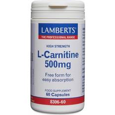 Lamberts L-Carnitine 500mg 60 pcs