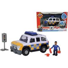 Fireman Sam Police Car with Figure Brandman Sam