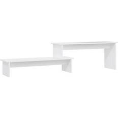 Noir Bancs vidaXL - Meuble TV 180x43cm