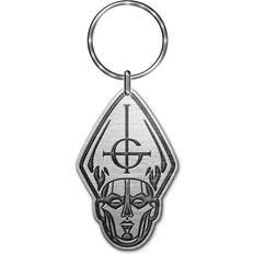 Ghost Papa Head Keychain