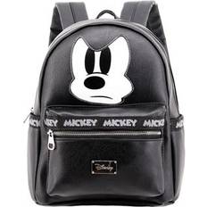 Disney Mickey Mouse Fashion Angry Backpack - Black