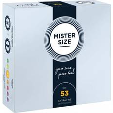 Lattice Preservativi Mister Size Pure Feel 53mm 36-pack