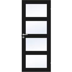 Swedoor Advance-Line Unique GW04L Inderdør Klart glas (90x210cm)