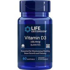 Life Extension Vitamin D3 5000iu 60 stk