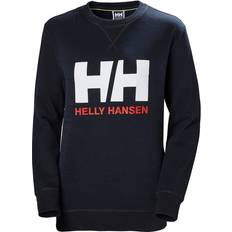 Helly Hansen W HH Logo Crew Sweatshirt - Navy