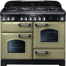 Rangemaster CDL110DFFOG/C Classic Deluxe 110 Dual Fuel Chrome, Green