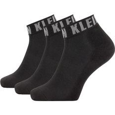 Calvin Klein Drake Quarter Logo Cuff Sock 3-pack - Black