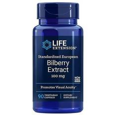 Life Extension Standardized European Bilberry Extract 100mg 90 stk