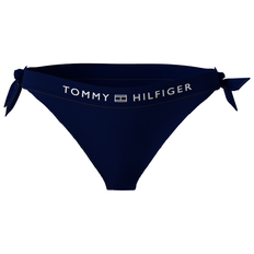 Tommy Hilfiger Logo Cheeky Side-Tie Bikini Bottom - Desert Sky