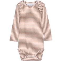 Serendipity Børnetøj Serendipity Baby Body Stripe - Cashew/Offwhite (M106)