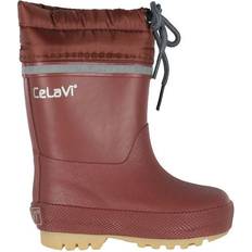 Celavi gummistøvler rød CeLaVi Thermal Wellies - Mahogany