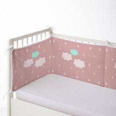 Cotton Bumpers Kid's Room Haciendo el Indio Rabbit and Cloud Protection for cot