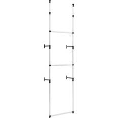 VidaXL Silbrig Kleiderhänger vidaXL Telescopic Kleiderhänger 70x300cm