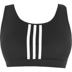 adidas Don't Rest 3-Stripes Bra - Black/White