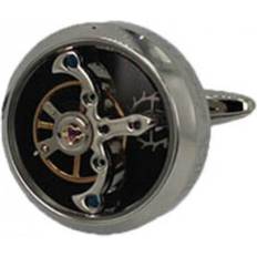 Cufflinks INEX Cufflinks Silver/Black Sølvfarvet/Black (A36003S5)