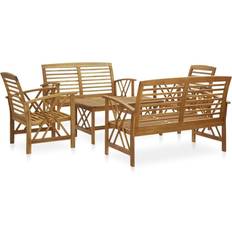 vidaXL 3057985 Loungesæt, 1 borde inkl. 2 stole & 2 sofaer