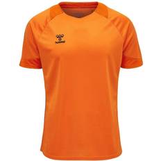 Hummel Lead SS Poly Jersey Men - Orange Tiger