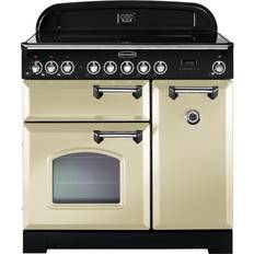 Cookers Rangemaster CDL90EICR/C Classic Deluxe 90cm Electric Induction Beige