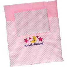 Baby Rose Dolls Blanket & Pillow Set
