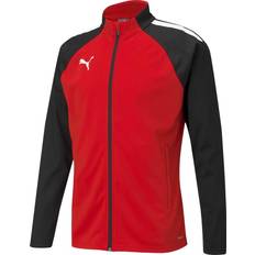 Fotball - Herre Ytterklær Puma TeamLIGA Training Jacket Men - Red/Black