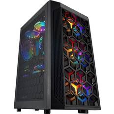 Mars Gaming Boîtiers d'ordinateur Mars Gaming MCMESH Micro ATX USB 3.0 Noir