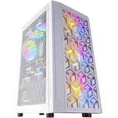 Boîtiers d'ordinateur Mars Gaming MCMESH Micro ATX USB 3.0 Blanc