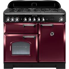 Rangemaster Classic Deluxe 100 Dual Fuel CDL100DFFCY/C Red