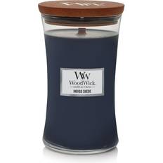 Woodwick Indigo Suede Large Duftlys 609.5g