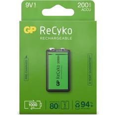 GP Batteries ReCyko 9V 200mAh Rechargeable Battery