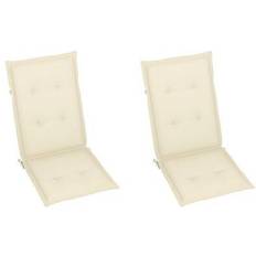 Coussins de chaise vidaXL 43181 Chair Cushions Beige (120x50cm)