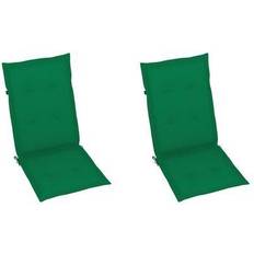 Polyester Chair Cushions vidaXL 43185 Chair Cushions Green (120x50cm)