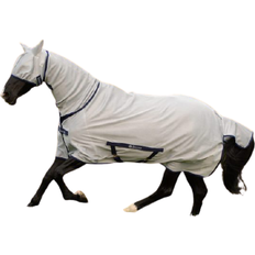 Flugtäcken Hästtäcken Bucas Freedom Fly Sheet Full Neck - Silver