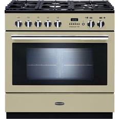 90cm Gas Cookers Rangemaster PROP90FXPDFFCR/C Beige