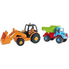 Plastic Lorrys Tipping Truck & Excavator