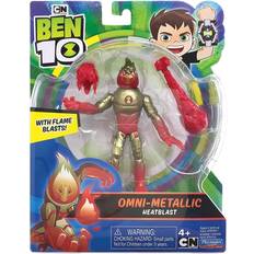 Ben 10 Jouets Playmates Toys Ben 10 Omni Metallic Heatblast