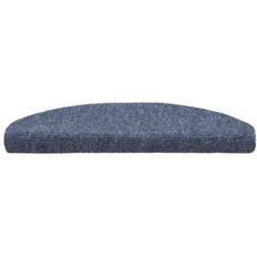 Uni Tapis d'escalier vidaXL 149709 10-pack Bleu cm