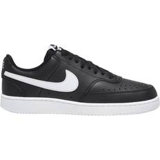 NIKE 42 ½ - Herre Sko NIKE Court Vision Low Next Nature M - Black/White