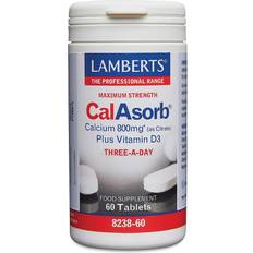 Tabletten Vitaminen en Mineralen Lamberts CalAsorb 800mg