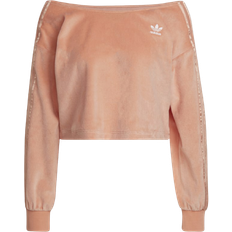 U-Boot-Ausschnitt Pullover adidas Women's Loungewear Sweatshirt - Ambient Blush