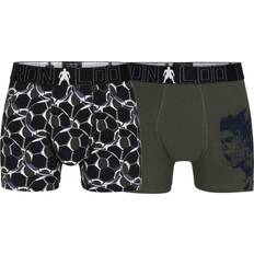 Cristiano Ronaldo Boys Line Trunk 2-pack - Black/Green