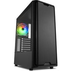 Sharkoon Micro-ATX - Midi Tower (ATX) Kabinetter Sharkoon SK3 RGB Black